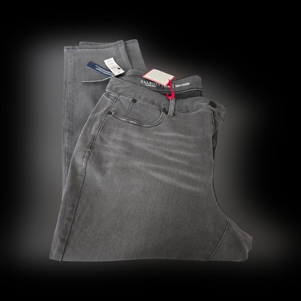 Womens Talbots Flawless fit jeans GREY